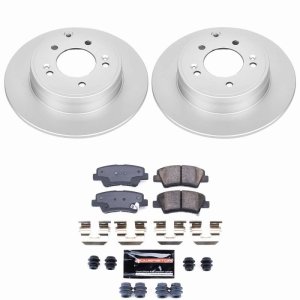 Hyundai Azera Brake Kit - Rear - PowerStop - Z23 Coated - `09-`11 Hyundai Azera Brake Kit - Rear - PowerStop - Z23 Coated - `09-`11