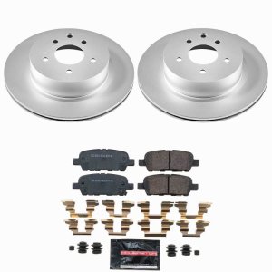 Infiniti EX35 Brake Kit - Rear - PowerStop - Z23 Coated - `08-`09