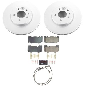 Cadillac CT4 Brake Kit - Front - PowerStop - Z23 Coated - `20-`22