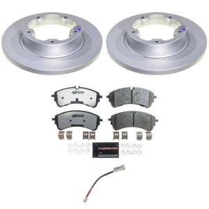 Ford E-Transit Brake Kit - Rear - PowerStop - Z36 Coated Truck & Tow - `22-`24