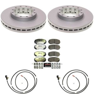 Mitsubishi Fuso FE120 Brake Kit - Rear - PowerStop - Z36 Coated Truck & Tow - 2005 Mitsubishi Fuso FE120 Brake Kit - Rear - PowerStop - Z36 Coated Truck & Tow - 2005