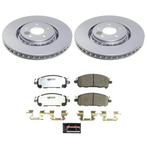 Infiniti QX60 Brake Kit - Front - PowerStop - Z36 Coated Truck & Tow - `22-`24 Infiniti QX60 Brake Kit - Front - PowerStop - Z36 Coated Truck & Tow - `22-`24