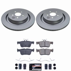 Ford Edge Brake Kit - Rear - PowerStop - Z23 Coated - `22-`24