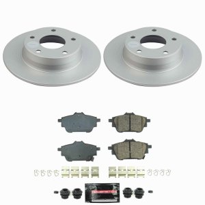 Nissan Sentra Brake Kit - Rear - PowerStop - Z23 Coated - `20-`25 Nissan Sentra Brake Kit - Rear - PowerStop - Z23 Coated - `20-`25