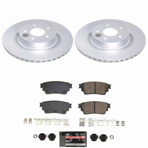 Infiniti QX60 Brake Kit - Rear - PowerStop - Z23 Coated - `22-`25 Infiniti QX60 Brake Kit - Rear - PowerStop - Z23 Coated - `22-`25