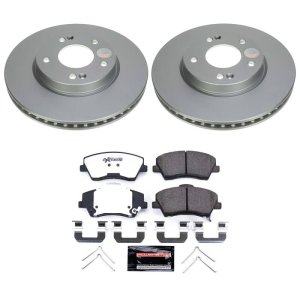 Kia Niro Brake Kit - Front - PowerStop - Z36 Coated Truck & Tow - `23-`24 Kia Niro Brake Kit - Front - PowerStop - Z36 Coated Truck & Tow - `23-`24