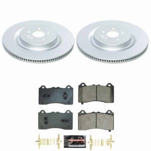 Ford Mustang Mach-E Brake Kit - Front - PowerStop - Z23 Coated - `21-`24 Ford Mustang Mach-E Brake Kit - Front - PowerStop - Z23 Coated - `21-`24
