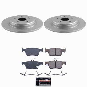 Acura RDX Brake Kit - Rear - PowerStop - Z23 Coated - `19-`24 Acura RDX Brake Kit - Rear - PowerStop - Z23 Coated - `19-`24