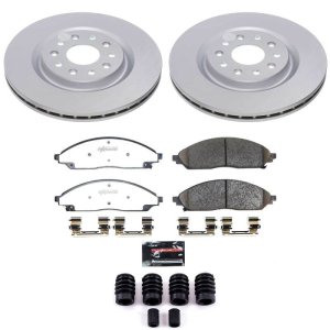 Chrysler Pacifica Brake Kit - Front - PowerStop - Z36 Coated Truck & Tow - `20-`25