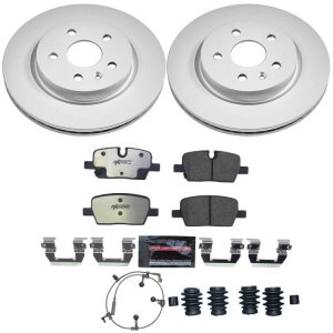 Cadillac CT5 Brake Kit - Rear - PowerStop - Z36 Coated Truck & Tow - `20-`25
