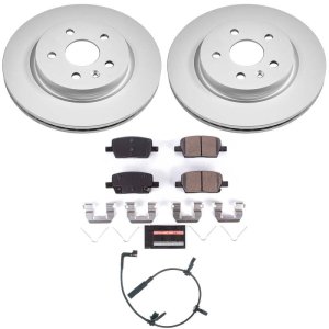 Cadillac CT6 Brake Kit - Rear - PowerStop - Z23 Coated - 2020