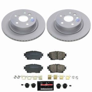Lexus IS300 Brake Kit - Rear - PowerStop - Z23 Coated - `21-`25 Lexus IS300 Brake Kit - Rear - PowerStop - Z23 Coated - `21-`25