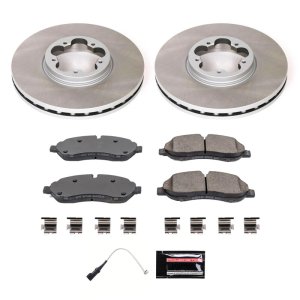Mercedes-Benz S500 Brake Kit - Front + Rear - PowerStop - Genuine Geomet High-Carbon Coated Rotors + Carbon-Fiber Ceramic Pads - `04-`06 Mercedes-Benz S500 Brake Kit - Front + Rear - PowerStop - Genuine Geomet High-Carbon Coated Rotors + Carbon-Fiber Ceramic Pads - `04-`06