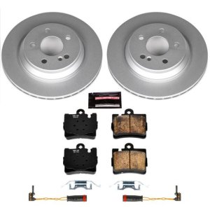 Mercedes-Benz S430 Brake Kit - Rear - PowerStop - Z23 Evolution Sport Coated - `00-`02 Mercedes-Benz S430 Brake Kit - Rear - PowerStop - Z23 Evolution Sport Coated - `00-`02