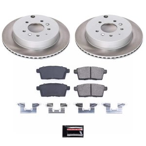 Mazda Miata Brake Kit - Front + Rear - PowerStop - Z17 Evolution Geomet Coated Rotors + Low-Dust Ceramic Pads - `01-`05 Mazda Miata Brake Kit - Front + Rear - PowerStop - Z17 Evolution Geomet Coated Rotors + Low-Dust Ceramic Pads - `01-`05