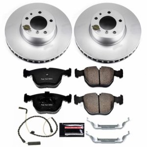 BMW 540i Brake Kit - Front - PowerStop - Z23 Evolution Sport Coated - `97-`00