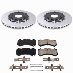 Chevrolet Corvette Brake Kit - Front - PowerStop - Z17 Coated - `15-`19