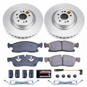 Mercedes-Benz GLE300d Brake Kit - Front - PowerStop - Z23 Evolution Sport Coated - 2016 Mercedes-Benz GLE300d Brake Kit - Front - PowerStop - Z23 Evolution Sport Coated - 2016