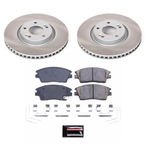 Ford Transit-350 HD Brake Kit - Front + Rear - PowerStop - Geomet Coated Rotors + Low-Dust Ceramic Pads - `15-`19 Ford Transit-350 HD Brake Kit - Front + Rear - PowerStop - Geomet Coated Rotors + Low-Dust Ceramic Pads - `15-`19