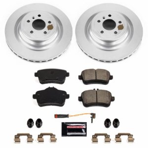 Mercedes-Benz GLS450 Brake Kit - Rear - PowerStop - Z23 Evolution Coated Rotors + Carbon-Fiber Ceramic Pads - `17-`18 Mercedes-Benz GLS450 Brake Kit - Rear - PowerStop - Z23 Evolution Coated Rotors + Carbon-Fiber Ceramic Pads - `17-`18