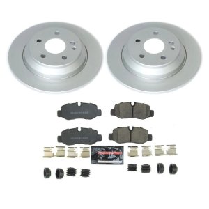 Mercedes-Benz Metris Brake Kit - Rear - PowerStop - Genuine Geomet Coated Rotors + Z23 Carbon-Fiber Ceramic Pads - `16-`19 Mercedes-Benz Metris Brake Kit - Rear - PowerStop - Genuine Geomet Coated Rotors + Z23 Carbon-Fiber Ceramic Pads - `16-`19