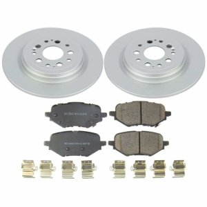 Honda Clarity Brake Kit - Rear - PowerStop - Z17 Evolution Geomet Coated - `17-`19 Honda Clarity Brake Kit - Rear - PowerStop - Z17 Evolution Geomet Coated - `17-`19