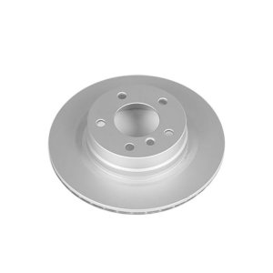 BMW 3 Series Brake Rotor (1) - Rear - PowerStop - Evolution High Carbon Geomet Coated - Silver - 2006