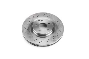 Mercedes-Benz C32 AMG Brake Rotor (1) - Front - PowerStop - AutoSpecialty - `02-`04