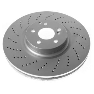 Mercedes-Benz C63 AMG Brake Rotor (1) - Front - PowerStop - Evocoated High Carbon - `08-`21 Mercedes-Benz C63 AMG Brake Rotor (1) - Front - PowerStop - Evocoated High Carbon - `08-`21