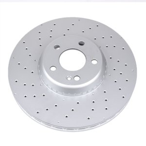 Mercedes-Benz C300 Brake Rotor (1) - Front - PowerStop - Evolution High Carbon Geomet - `15-`18