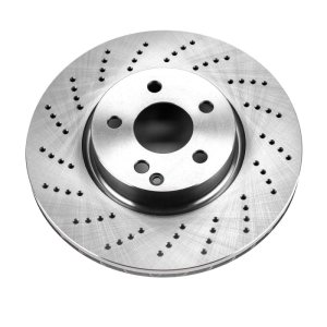 Mercedes-Benz C300 Brake Rotor (1) - Front - PowerStop - Autospecialty - 2014