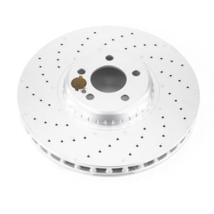 Mercedes-Benz C43 AMG Brake Rotor (1) - Front - PowerStop - Evolution High Carbon Geomet Coated Rotor - `17-`18 Mercedes-Benz C43 AMG Brake Rotor (1) - Front - PowerStop - Evolution High Carbon Geomet Coated Rotor - `17-`18