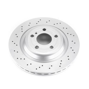Mercedes-Benz SL400 Brake Rotor (1) - Rear - PowerStop - Evolution High Carbon Geomet Coated - `15-`16