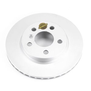 BMW i3 Brake Rotor (1) - Front - PowerStop - Evolution High Carbon Geomet Coated - Silver - `14-`19 BMW i3 Brake Rotor (1) - Front - PowerStop - Evolution High Carbon Geomet Coated - Silver - `14-`19