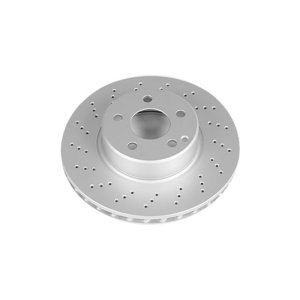 Mercedes-Benz CL500 Brake Rotor (1) - Front - PowerStop - Evolution High Carbon Geomet Coated - `03-`06