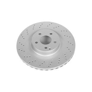 Mercedes-Benz CL550 Brake Rotor (1) - Front - PowerStop - Evolution High Carbon Geomet Coated - `09-`14