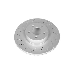 Mercedes-Benz CL550 Brake Rotor (1) - Front - PowerStop - Evolution High Carbon Geomet Coated - `07-`08
