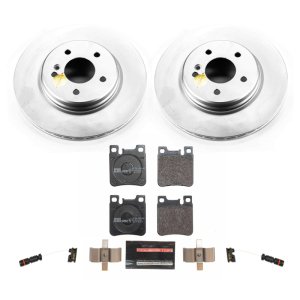 Mercedes-Benz E430 Brake Kit - Rear - PowerStop - Euro-Stop - `01-`02 Mercedes-Benz E430 Brake Kit - Rear - PowerStop - Euro-Stop - `01-`02