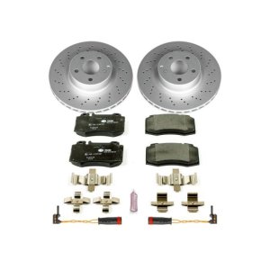Mercedes-Benz CL500 Brake Kit - Front - PowerStop - Euro-Stop Kit - `00-`03