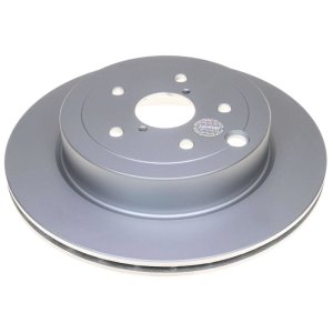 Subaru WRX STI Brake Rotor (1) - Rear - PowerStop - Evolution Coated - `15-`17