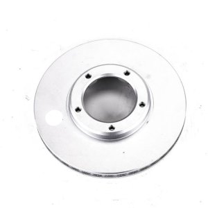 Toyota Tacoma Brake Rotor (1) - Front - PowerStop - Evolution Geomet Coated - Silver - `95-`04 Toyota Tacoma Brake Rotor (1) - Front - PowerStop - Evolution Geomet Coated - Silver - `95-`04