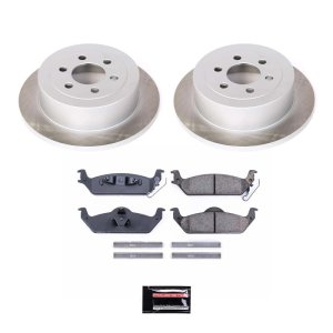 Toyota 4Runner Brake Kit - Front + Rear - PowerStop - Z23 Evolution Sport + Carbon-Fiber Ceramic Pads + Drilled & Slotted Rotors - `03-`09 Toyota 4Runner Brake Kit - Front + Rear - PowerStop - Z23 Evolution Sport + Carbon-Fiber Ceramic Pads + Drilled & Slotted Rotors - `03-`09