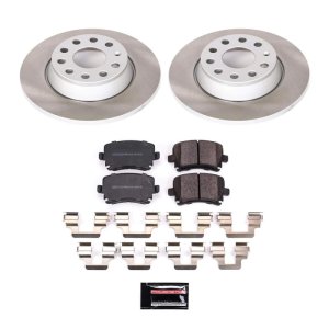 Toyota Sequoia Brake Kit - Front + Rear - PowerStop - Drilled & Slotted Rotors + Carbon-Fiber Ceramic Pads - `01-`07 Toyota Sequoia Brake Kit - Front + Rear - PowerStop - Drilled & Slotted Rotors + Carbon-Fiber Ceramic Pads - `01-`07