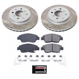 Mercedes-Benz S500 Brake Kit - Front + Rear - PowerStop - Drilled & Slotted Rotors + Carbon-Fiber Ceramic Pads - `00-`03 Mercedes-Benz S500 Brake Kit - Front + Rear - PowerStop - Drilled & Slotted Rotors + Carbon-Fiber Ceramic Pads - `00-`03