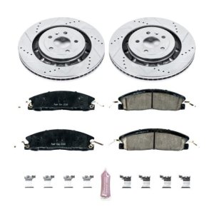 Ford Explorer Brake Kit - Front - PowerStop - Z23 Evolution Sport - `13-`19 Ford Explorer Brake Kit - Front - PowerStop - Z23 Evolution Sport - `13-`19
