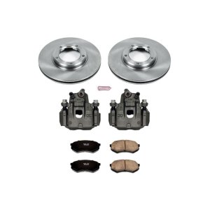 Toyota Tacoma Brake Kit - Front - PowerStop - Autospecialty Rotors + Evolution Ceramic Pads + Non-Coated Calipers - `95-`04 Toyota Tacoma Brake Kit - Front - PowerStop - Autospecialty Rotors + Evolution Ceramic Pads + Non-Coated Calipers - `95-`04