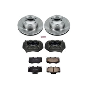Toyota Tacoma Brake Kit - Front - PowerStop - Autospecialty Rotors + Evolution Ceramic Pads + Non-Coated Calipers - `95-`04 Toyota Tacoma Brake Kit - Front - PowerStop - Autospecialty Rotors + Evolution Ceramic Pads + Non-Coated Calipers - `95-`04