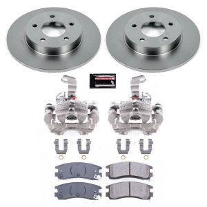 Buick LeSabre Brake Kit - Rear - PowerStop - Autospecialty Rotors + Evolution Ceramic Pads + Non-Coated Calipers - `00-`05 Buick LeSabre Brake Kit - Rear - PowerStop - Autospecialty Rotors + Evolution Ceramic Pads + Non-Coated Calipers - `00-`05