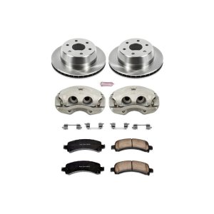 Cadillac Escalade Brake Kit - Rear - PowerStop - Autospecialty Rotors + Z16 Ceramic Pads - `03-`06