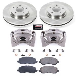 Chrysler 200 Brake Kit - Front - PowerStop - Autospecialty Rotors + Evolution Ceramic Pads + Non-Coated Calipers - `11-`14 Chrysler 200 Brake Kit - Front - PowerStop - Autospecialty Rotors + Evolution Ceramic Pads + Non-Coated Calipers - `11-`14
